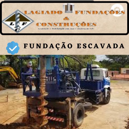 Perfuração em Solo / Fundação de Estacas Tipo Straus - Helíce continua - Escavada