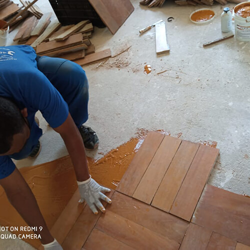 Restauração de Piso de Madeira