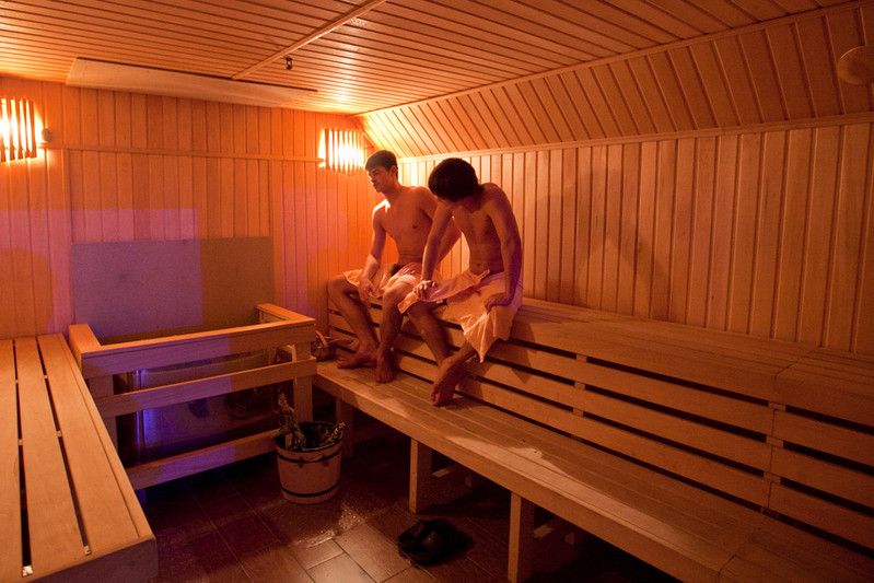 Limpeza e instalação de equipamentos de Saunas
