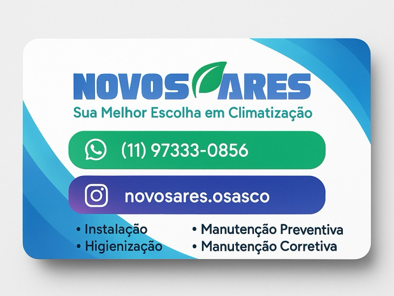 Instalação e Manutenção de Ar condicionado