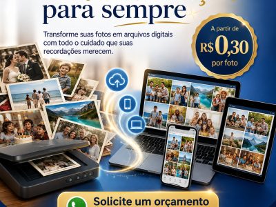 Digitalização de Fotos no Ipiranga – São Paulo